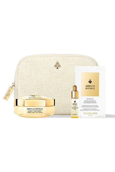 Guerlain Комплект Guerlain: Abeille Royale, Меден, против стареене, дневен кр...