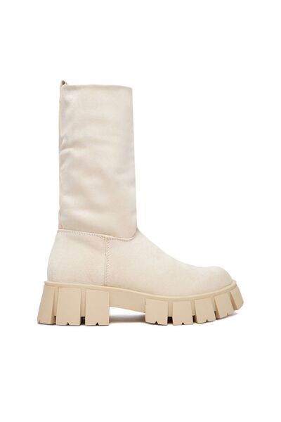 DeeZee Women's Ankle boots 9019Y-1 Beige