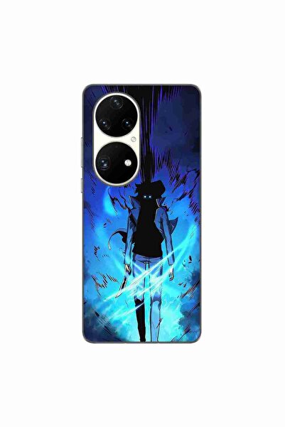 OEM Husa compatibila cu Huawei P50 Pro Silicon Gel Tpu Model Solo Leveling Aura