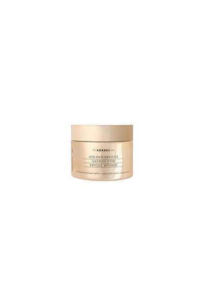 korres Golden Krocus, Cremă de volumizare, pentru față și gât, 50 ml