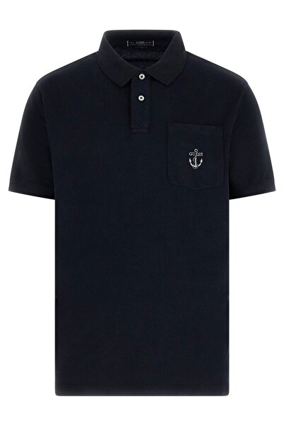 Guess Tricou albastru pentru bărbați