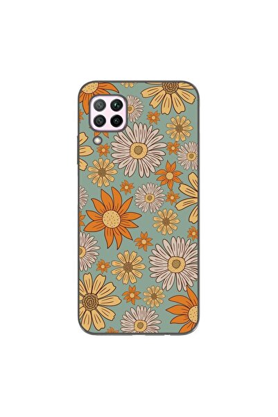 OEM Husa compatibila cu Huawei P40 Lite Silicon Gel Tpu Model Vintage Meadow