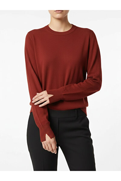 Sisley Women's Cashmere Blend Regular Fit Sweater 325A102Hm100F-Sis1M6