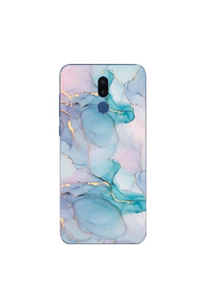 OEM Husa compatibila cu Huawei Mate 10 Lite Silicon Gel Tpu Model Abstract Wa...