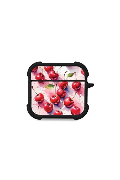 Sonique Θήκη Σιλικόνης Fruit Series για AirPods 4 Κεράσι