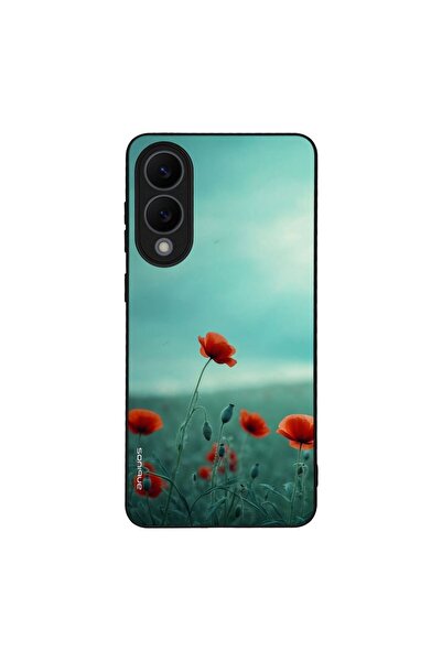 Sonique Θήκη Sunset in Eden Series για Samsung Galaxy S25 Edge Scarlet Poppy