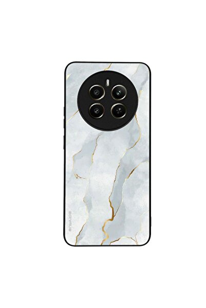 Sonique Θήκη Marble Series για Realme 12 Plus 5G Λευκό 01
