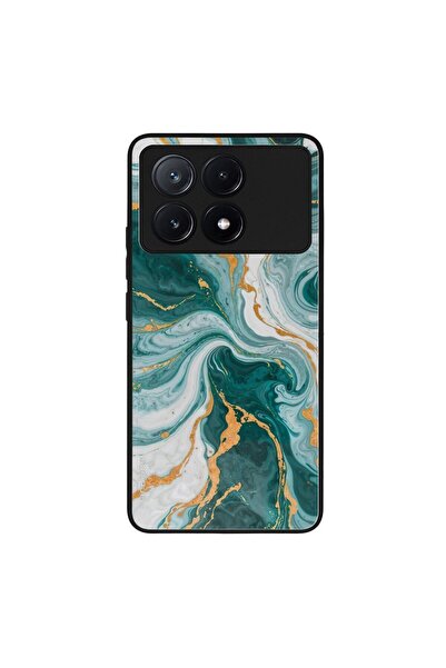 Sonique Θήκη Marble Series για Xiaomi Poco X6 Pro 5G Πράσινο 01