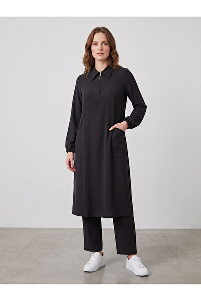 ALVİSTA Women's Shirt Collar Pocket Detailed Double Suit Set
