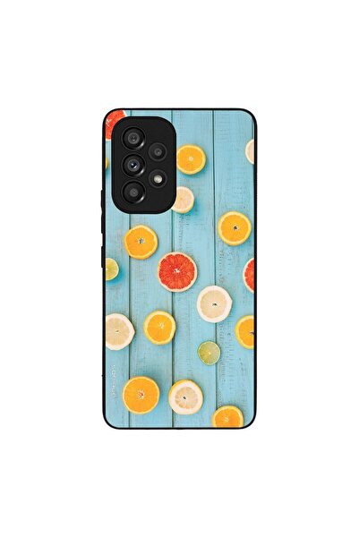Sonique Θήκη Fruit Series για Samsung Galaxy A53 5G Γκρέιπφρουτ