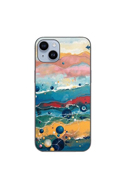 OEM Θήκη συμβατή με Apple iPhone 15 Plus από σιλικόνη gel TPU με ζωγραφισμένο...