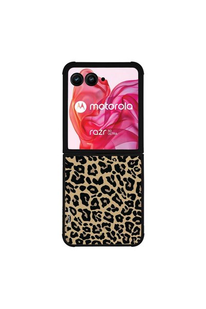 Sonique Θήκη Animal Print Series για Motorola Motorola Razr 50 Ultra Leopard 01