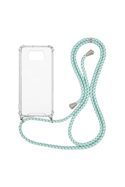 Sonique Θήκη Σιλικόνης με Κορδόνι Armor Clear Xiaomi Poco X3 NFC / Poco X3 Pr...