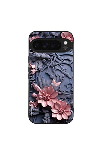 Sonique Θήκη 3D Flower Series για Google Pixel 9 Pro XL 5G Ροζ 02