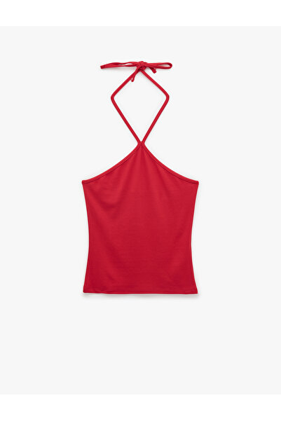 Koton Slim Fit Halter Neck Top