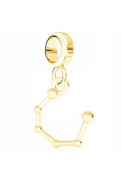 Larezo Pandantiv Tip Charm Pentru Bratari Modulare, Argint 925 Placat Cu Aur ...