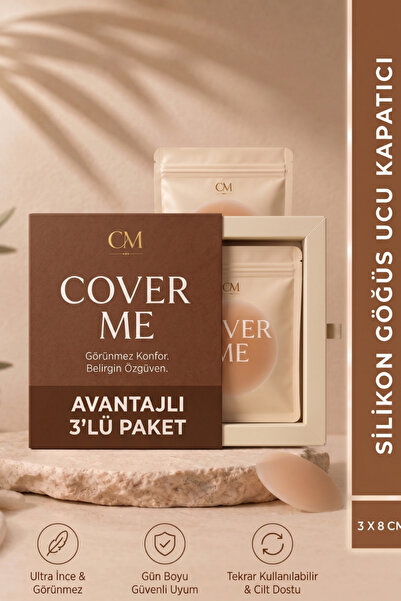 COMBİNE MİCHAİL Pack of 3 Nipple Bands S-(8 cm)