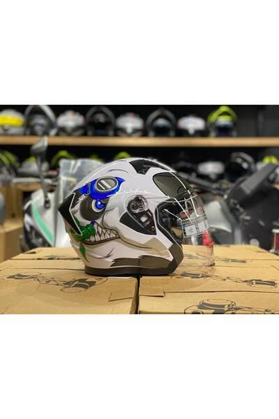 half Motosiklet Yarım Kask Güneş Vizörlü ECE.R22.06 SERTİFİKALI
