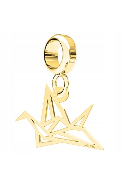 Larezo Pandantiv Tip Charm Pentru Bratari Modulare, Argint 925 Placat Cu Aur ...