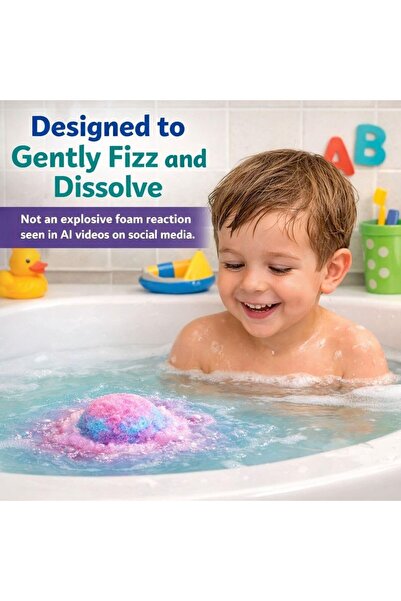 snapcart Bath Bombs for Kids with Surprise Toys Inside Plus Dinosaur Puzzle -...