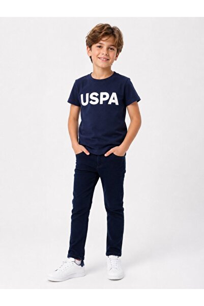 U.S. Polo Assn. U.S. Polo Assn Boys' Denim Trousers 4-14 Years Dark Blue