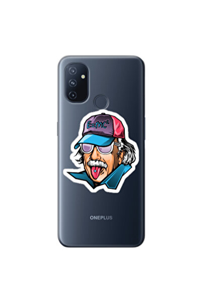 Other Oneplus Nord 100 Einstein Transparent Silicone TPU Θήκη