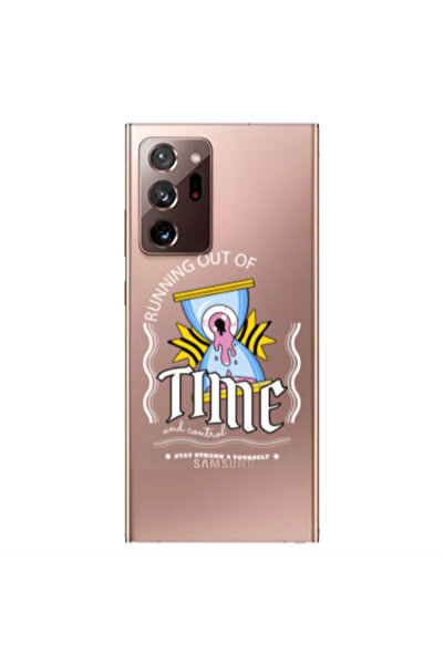 Other Samsung Note 20 Ultra Running out of time Transparent Silicone TPU Θήκη