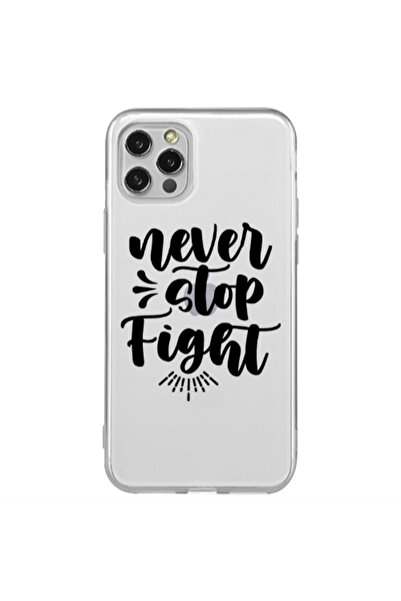 Other Apple iPhone 12 Pro Never stop fight Transparent Silicone TPU Θήκη