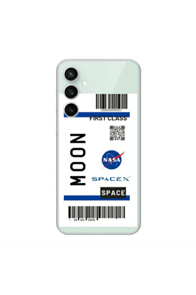 Other Samsung S24 Plus Moon spacex Transparent Silicone TPU Θήκη