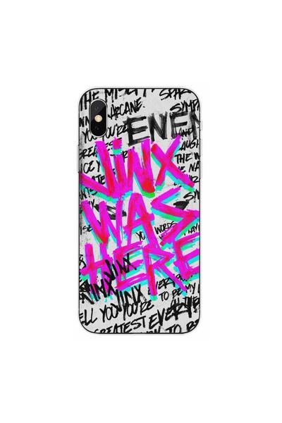 OEM Husa compatibila cu Apple iPhone XS Max Silicon Gel Tpu Model Jinx Was Here