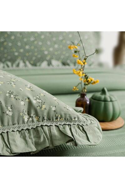Schafer Home Chance Double Pique Set 4 Pieces-Khaki