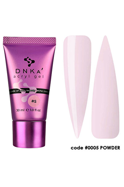 OEM Gel acrilic pentru unghii, Tub cu gel acrilic # 0005 Pudră DNKa, 30ml