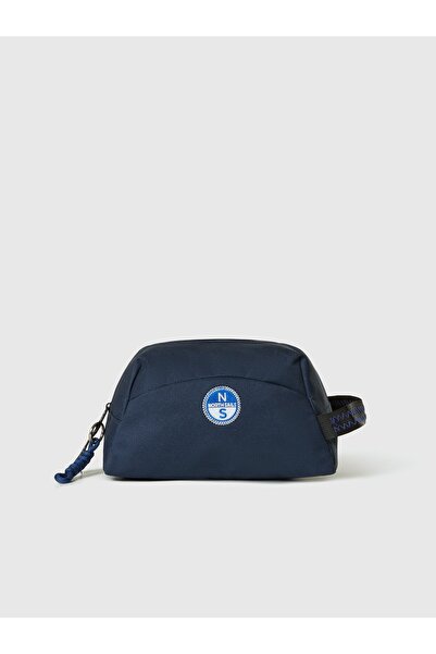 North Sails Water Resistant Canvas Men's Travel Bag with Keychain Detail 3L -...