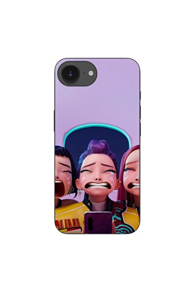 OEM Θήκη συμβατή με Apple iPhone 16e, από σιλικόνη gel TPU, μοντέλο KPop Demo...