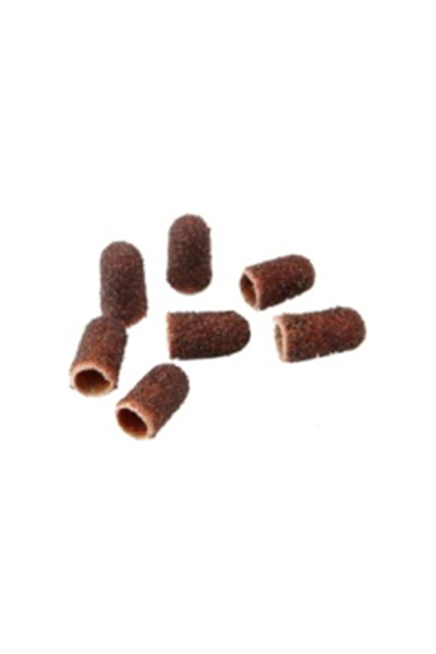 OEM Pedicure Abrasive Cap, Medium, Diameter-5mm, Set - 10 pcs