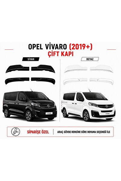 SpoilerLAB OPEL VIVARO 2019+ ABS PLASTİK SİYAH (PİANO BLACK) SPOİLER (ÇİFT KAPI)