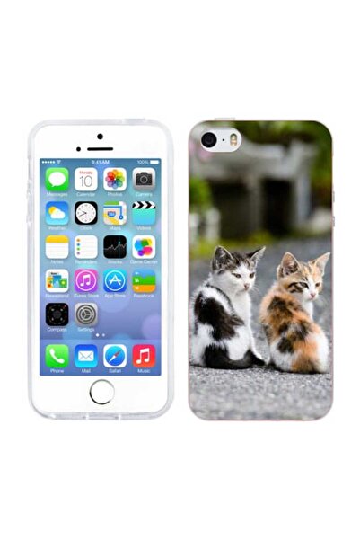 OEM Калъф, съвместим с Apple iPhone 5S и Apple iPhone 5, от силиконов гел TPU...