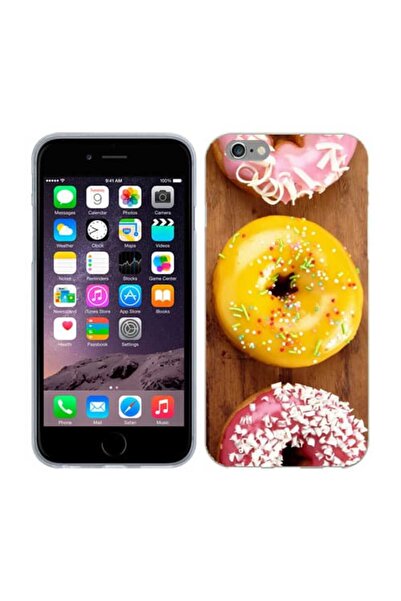 OEM Husa compatibila cu Apple iPhone 6, iPhone 6S Silicon Gel Tpu Model Donut...