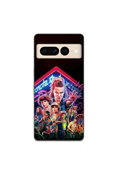 OEM Θήκη συμβατή με Google Pixel 8 Pro Σιλικόνης Gel TPU με σχέδιο Stranger T...