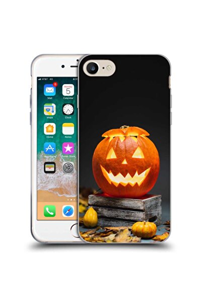 OEM Калъф, съвместим с Apple iPhone 7, iPhone 8, iPhone SE 2020, с Хелоуин де...