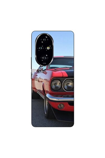 OEM Husa compatibila cu Honor 200 Pro Silicon Gel Tpu Model Red Muscle Car
