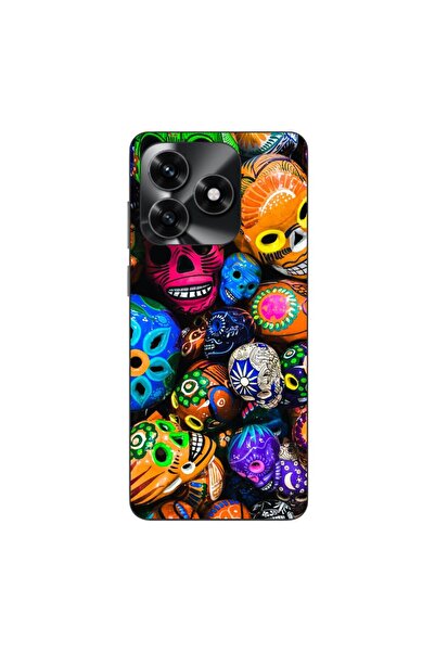 OEM Husa compatibila cu Honor X5c Plus Silicon Gel Tpu Model Halloween Cranii...