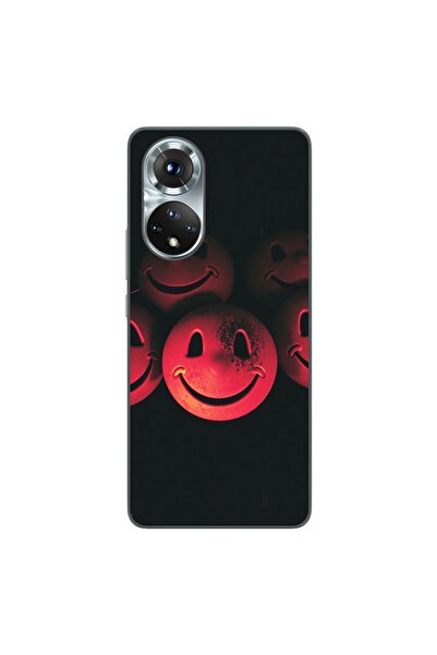 OEM Husa compatibila cu Honor 50 Silicon Gel Tpu Model Grungy Smiley Faces