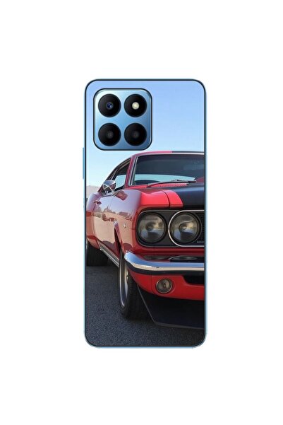 OEM Husa compatibila cu Honor X6 Silicon Gel Tpu Model Red Muscle Car