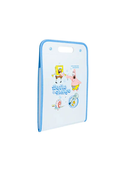 Deli Spongebob A4 7-Compartment Expanding File