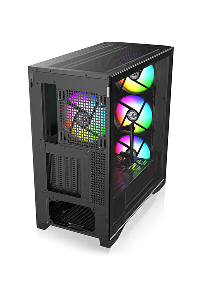 Raijintek AGOS MAX BLACK MS4 4xARGB Fanlı Type-C E-ATX Bilgisayar Kasası RJ 0R20B00261