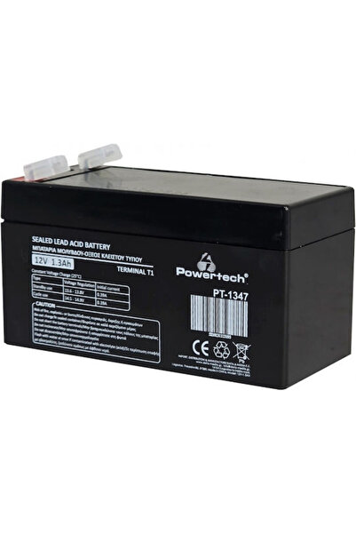POWERTECH Μπαταρία UPS με χωρητικότητα 1.3Ah και τάση 12V PT-1347 1 τεμάχιο