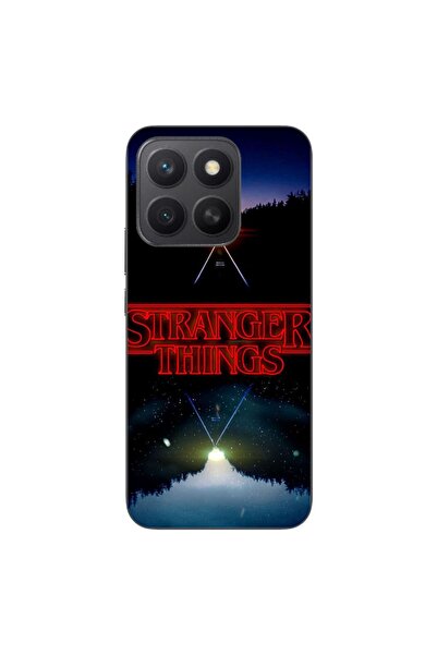 OEM Husa compatibila cu Honor X8c Silicon Gel Tpu Model Stranger Things Sunset