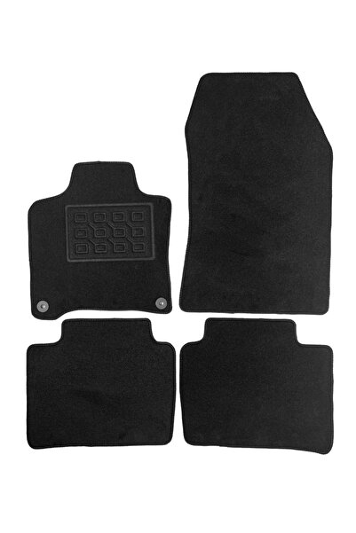 RapidAuto Set covorase auto mocheta Peugeot 408 Mhev 2024→, Negru, 4 buc.