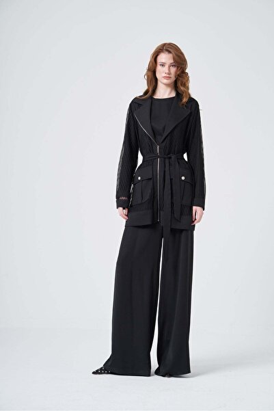 FTZ WOMEN Women's Mesh Suit Black 31373